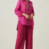 Sunira Designs Pink Gulzaar High Low Top 1 Sunira Designs Pink Gulzaar High Low Top -Outlet Loometta Store 2222323sg17 1