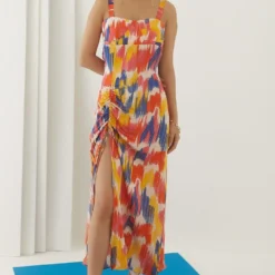 Studio RIGU Ikat Strappy Dress