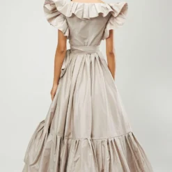 Gauri & Nainika Oyster Wrap Dress 7 Gauri & Nainika Oyster Wrap Dress -Outlet Loometta Store 248g n17 3