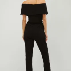 Gauri & Nainika Black Off Shoulder Jumpsuit -Outlet Loometta Store 248g n23 3