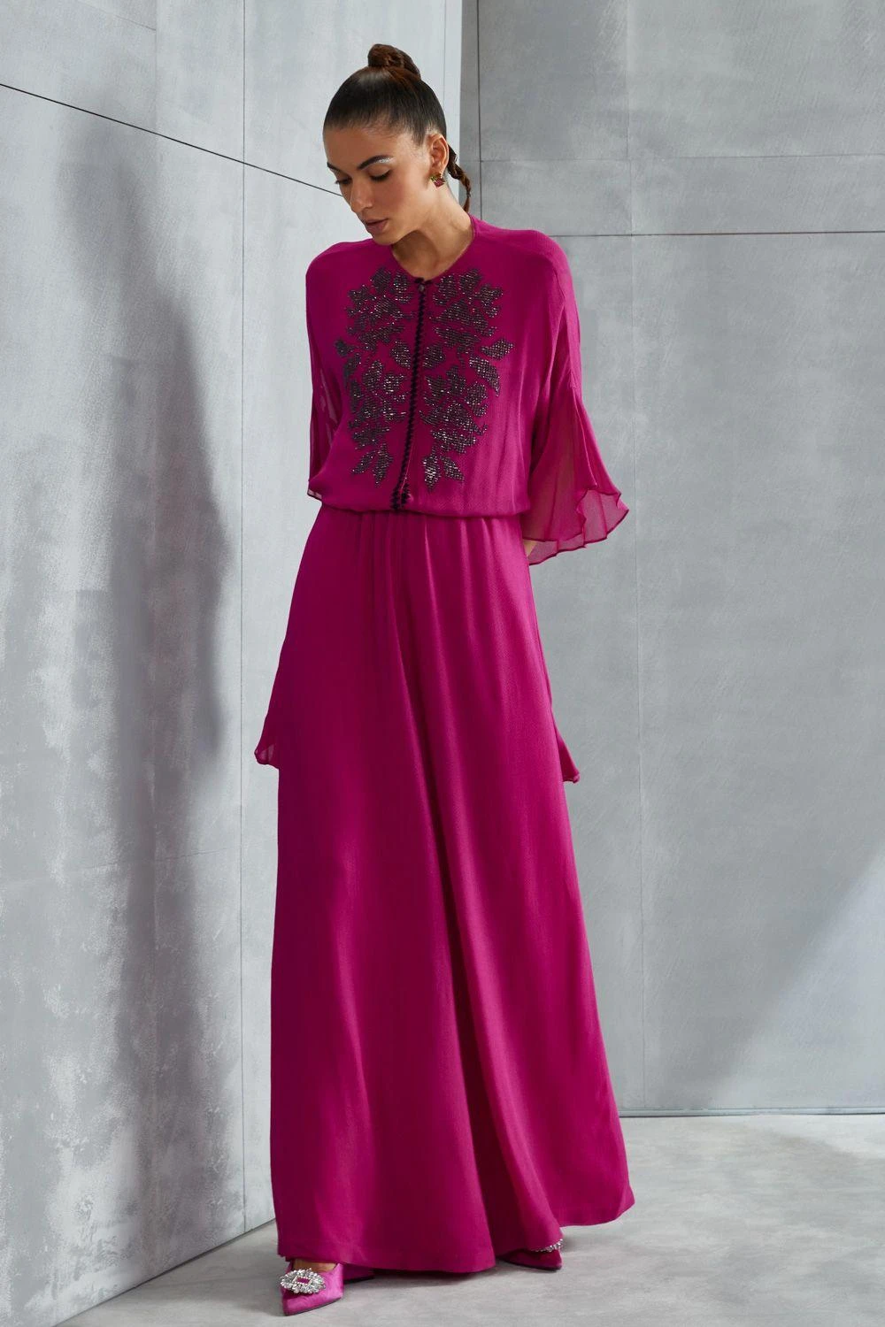 Namrata Joshipura Luna Frill Sleeve Jumpsuit 3 Namrata Joshipura Luna Frill Sleeve Jumpsuit