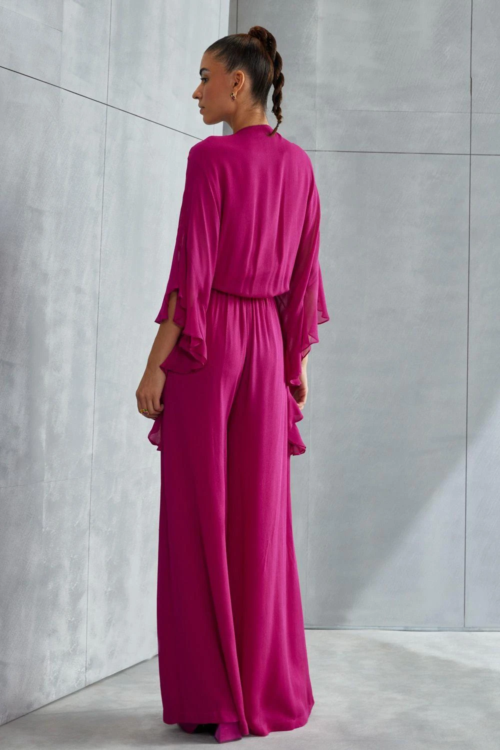 Namrata Joshipura Luna Frill Sleeve Jumpsuit 6 Namrata Joshipura Luna Frill Sleeve Jumpsuit - Image 4