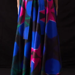 Amrich Arra Handcrafted Shibori Skirt -Outlet Loometta Store 25923aml4 4