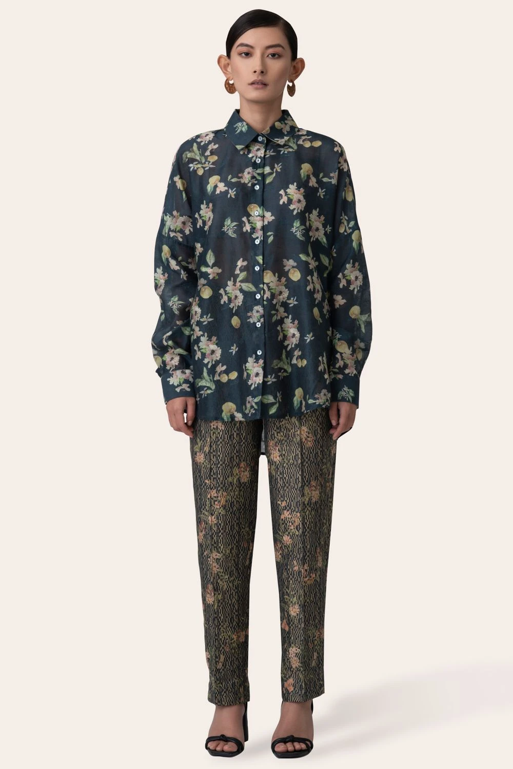 November Noon Ivy Navy Blue Shirt 3 November Noon Ivy Navy Blue Shirt