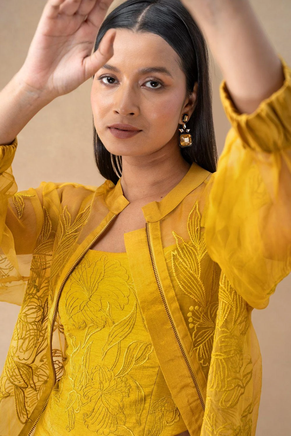 Bodhi Tree Yellow Boot Cut Pants 6 Bodhi Tree Yellow Boot Cut Pants - Image 4