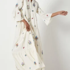 Payal Pratap Giardini Embroidered Dress -Outlet Loometta Store 29623ppg2 3