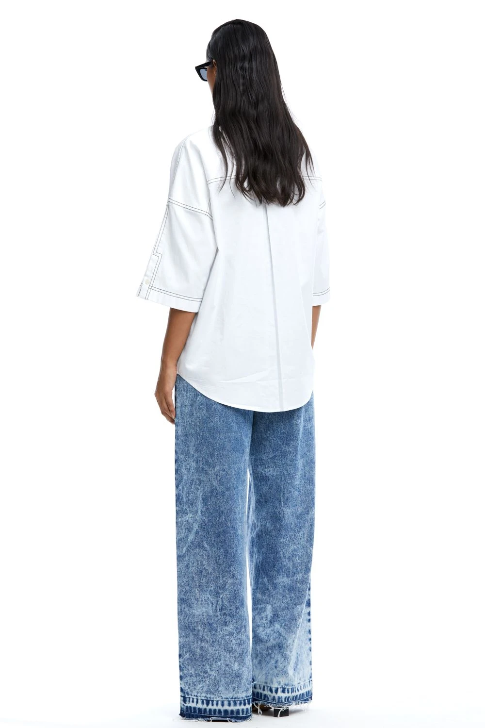 Kanika Goyal Label Warped Vine Dual Embellished Shirt 5 Kanika Goyal Label Warped Vine Dual Embellished Shirt - Image 3