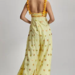 Gopi Vaid Fara Embellished Jumpsuit -Outlet Loometta Store 298gv12 3
