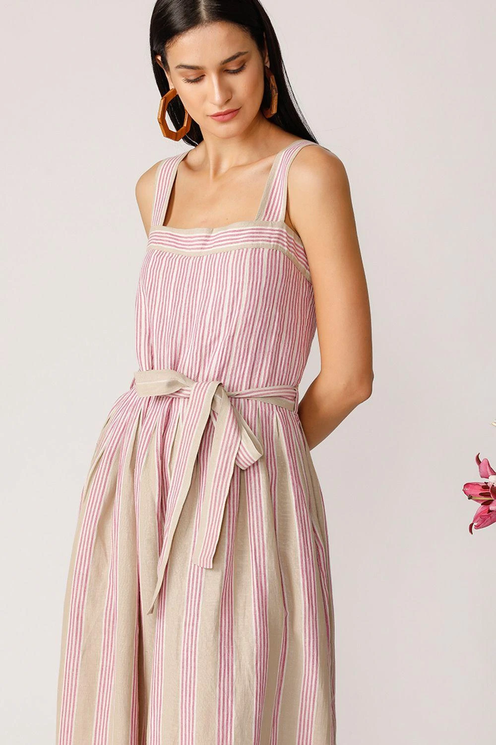 Payal Pratap Sleeveless Jumpsuit With Belt 5 Payal Pratap Sleeveless Jumpsuit With Belt - Image 3