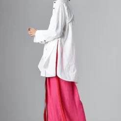 Chola White A-line Shirt 7 Chola White A-line Shirt -Outlet Loometta Store 3001ca05 2