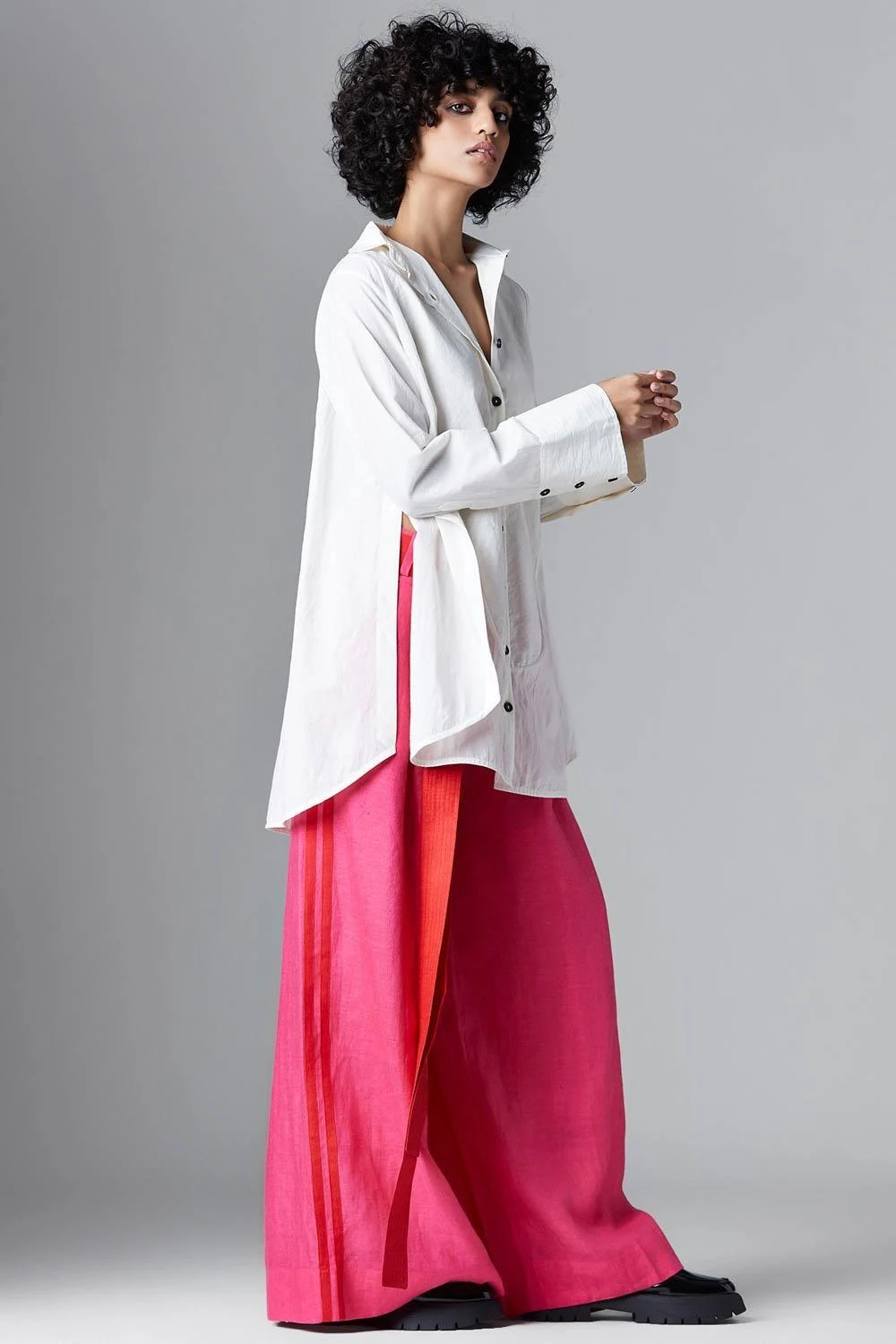 Chola White A-line Shirt 5 Chola White A-line Shirt - Image 3