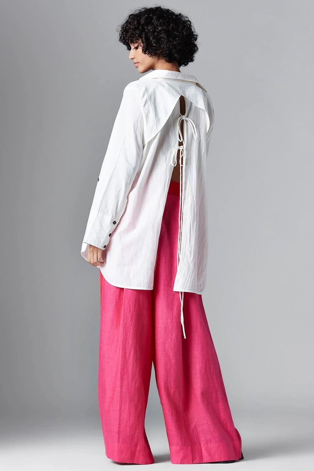 Chola White A-line Shirt 6 Chola White A-line Shirt - Image 4