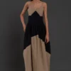 Mati Beige & Black Strappy Dress 2 Mati Beige & Black Strappy Dress -Outlet Loometta Store 3012wo13 1