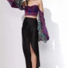 Saaksha & Kinni Printed Bustier With Balloon Sleeves -Outlet Loometta Store 312974 1 1