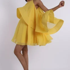 Gauri & Nainika Daffodil Yellow Dress -Outlet Loometta Store 3 1 3