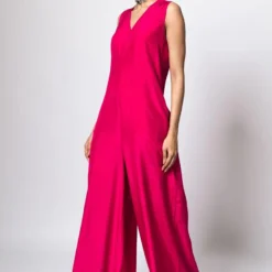 REIK Magenta Sevile Kaftan And Noir Jumpsuit -Outlet Loometta Store 412rpf3 5