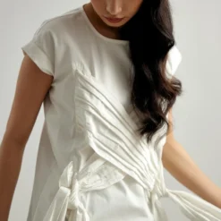 ECHO White Criss Cross Top -Outlet Loometta Store 476919 4