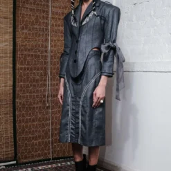 QUOD Steely Silver Spark Skirt -Outlet Loometta Store 51123qu55 3