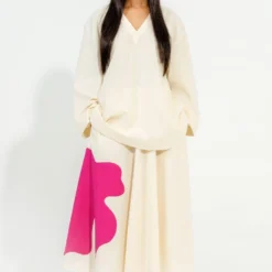 Outlet Loometta Store 17 Stoique Pink Hibiscus Top