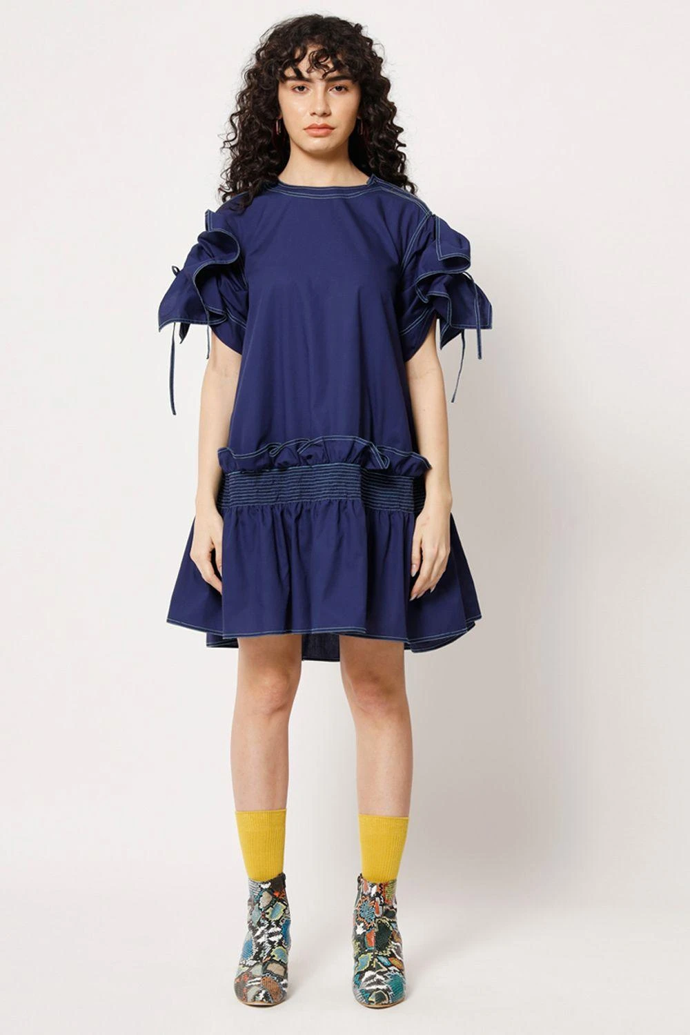 Two Point Two Navy Blue Samu Dress 3 Two Point Two Navy Blue Samu Dress