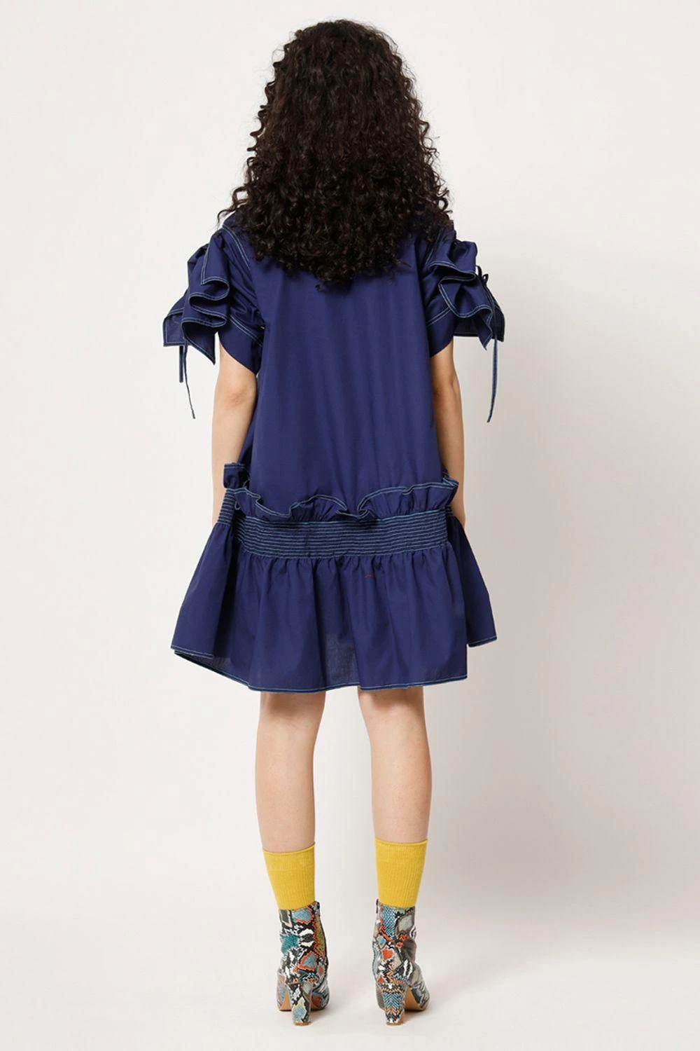 Two Point Two Navy Blue Samu Dress 9 Two Point Two Navy Blue Samu Dress - Image 7