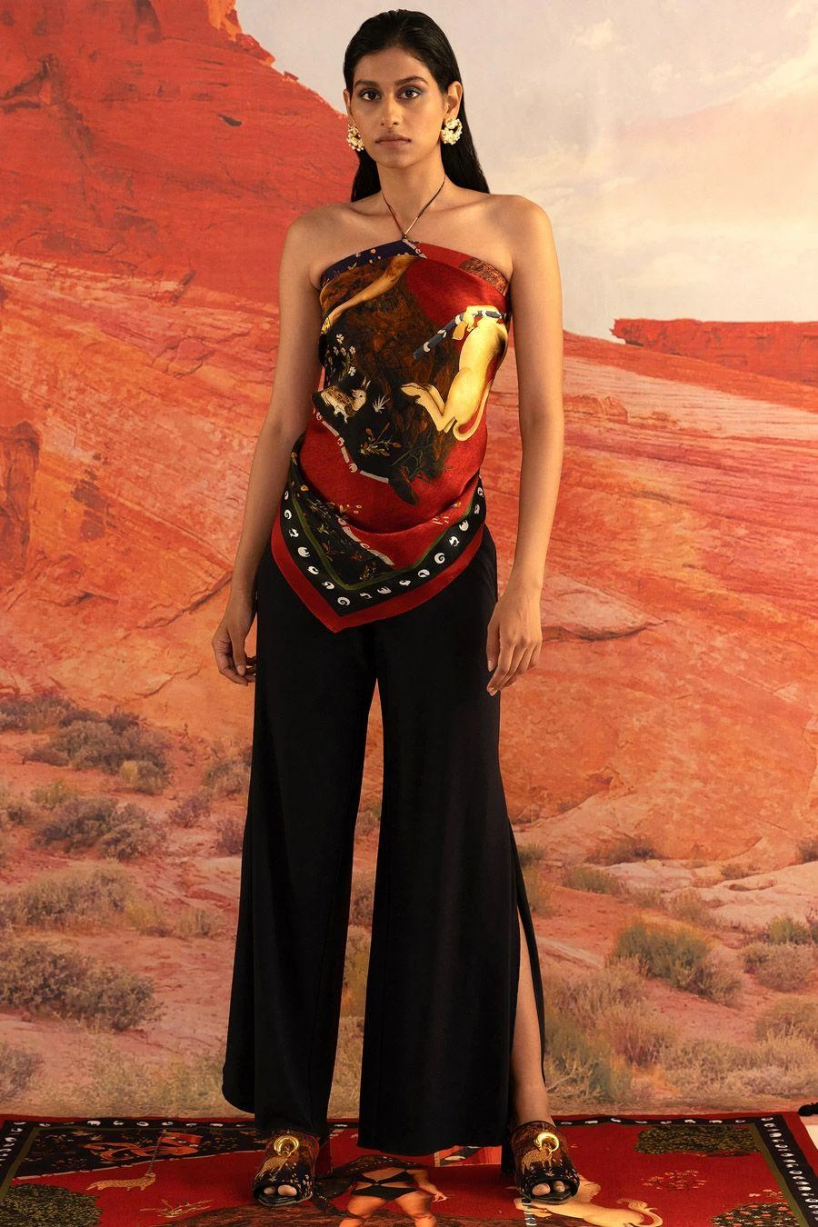 Shivan & Narresh Wilding Scarf Top 3 Shivan & Narresh Wilding Scarf Top