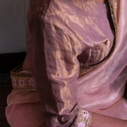 Shorshe Blush Pink Hand Embellished Blouse 6 Shorshe Blush Pink Hand Embellished Blouse -Outlet Loometta Store 7323sho35 2