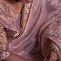 Shorshe Blush Pink Hand Embellished Blouse 7 Shorshe Blush Pink Hand Embellished Blouse -Outlet Loometta Store 7323sho35 3