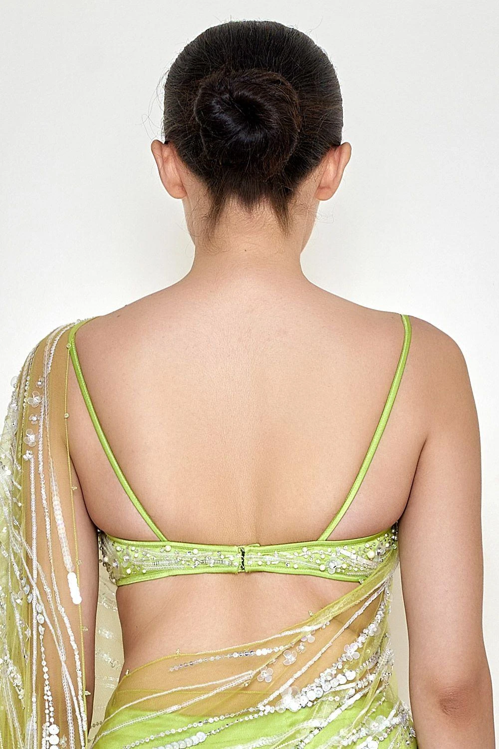 Dilnaz Citrus Sequinned Bustier 6 Dilnaz Citrus Sequinned Bustier - Image 4