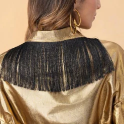 Rara Avis Antique Gold Embellished Shirt 14 Rara Avis Antique Gold Embellished Shirt -Outlet Loometta Store 8823ra8 6