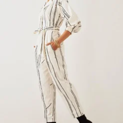 SNOB Off White Bowler Jumpsuit 11 SNOB Off White Bowler Jumpsuit -Outlet Loometta Store 91sn30 4