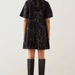 SNOB Black Miso Short Dress -Outlet Loometta Store 91sn5 5