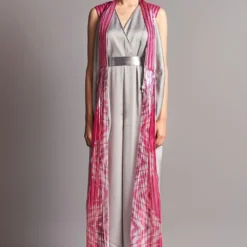 Amit Aggarwal Jacket & Jumpsuit With Metallic Chevron Details