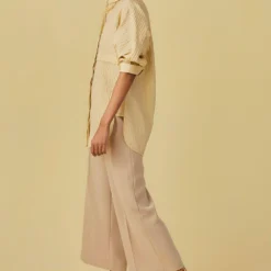 Alamelu Ochre 3D Textured Shirt -Outlet Loometta Store alme068 3