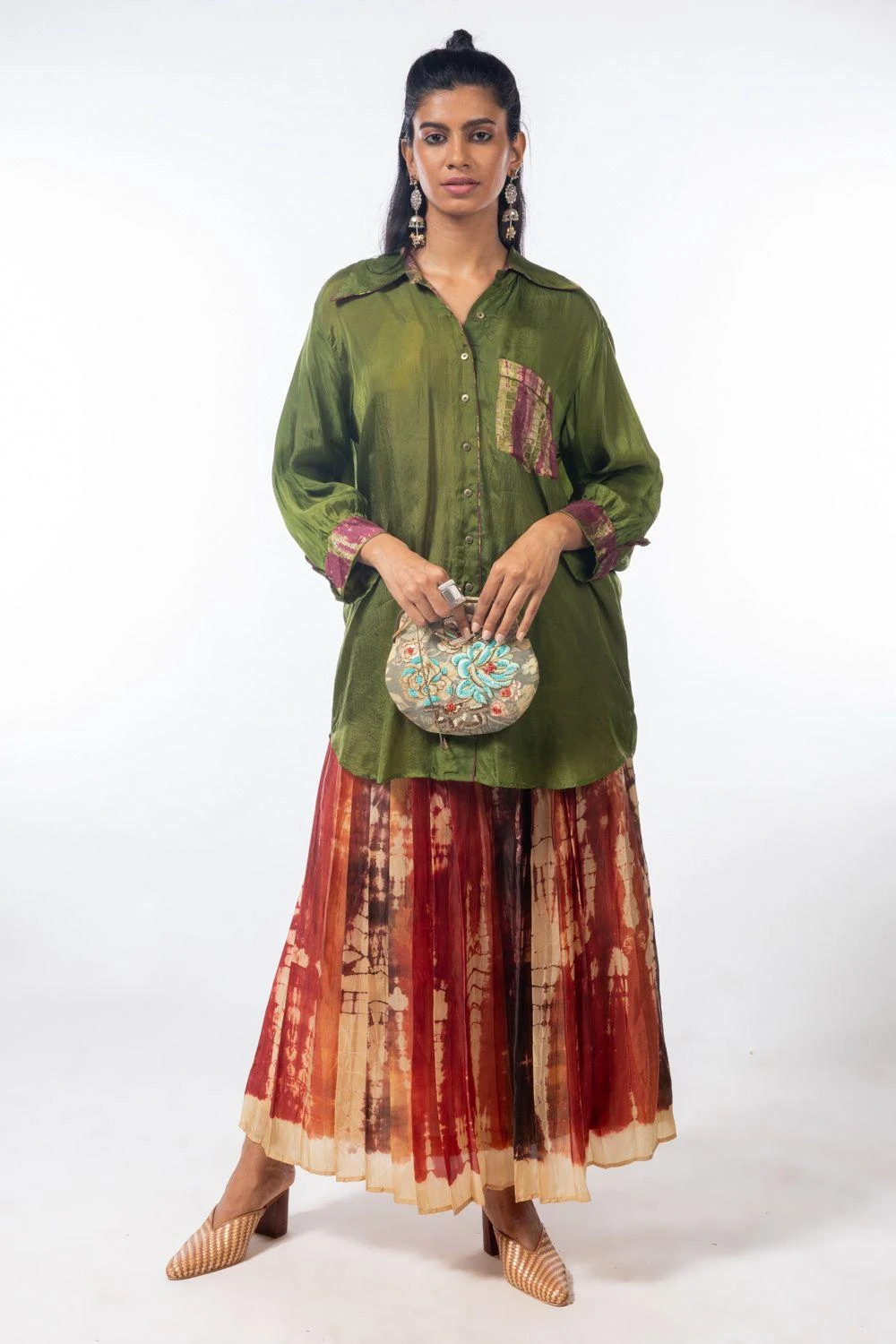 CAPISVIRLEO Moss Green Shirt 3 CAPISVIRLEO Moss Green Shirt