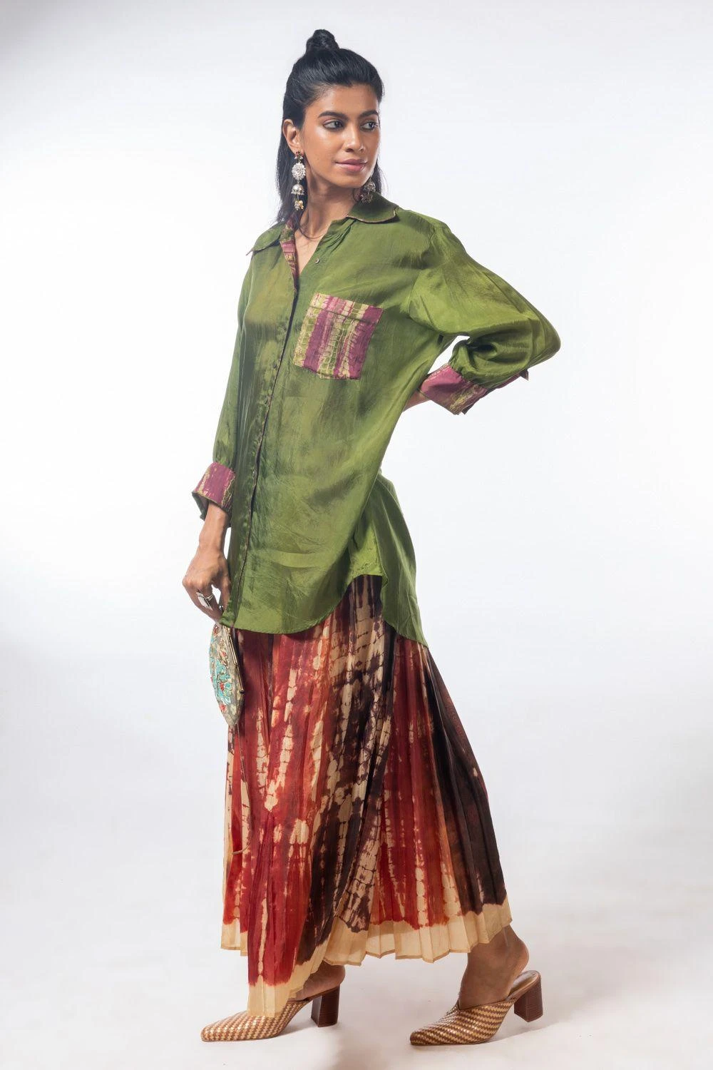 CAPISVIRLEO Moss Green Shirt 5 CAPISVIRLEO Moss Green Shirt - Image 3