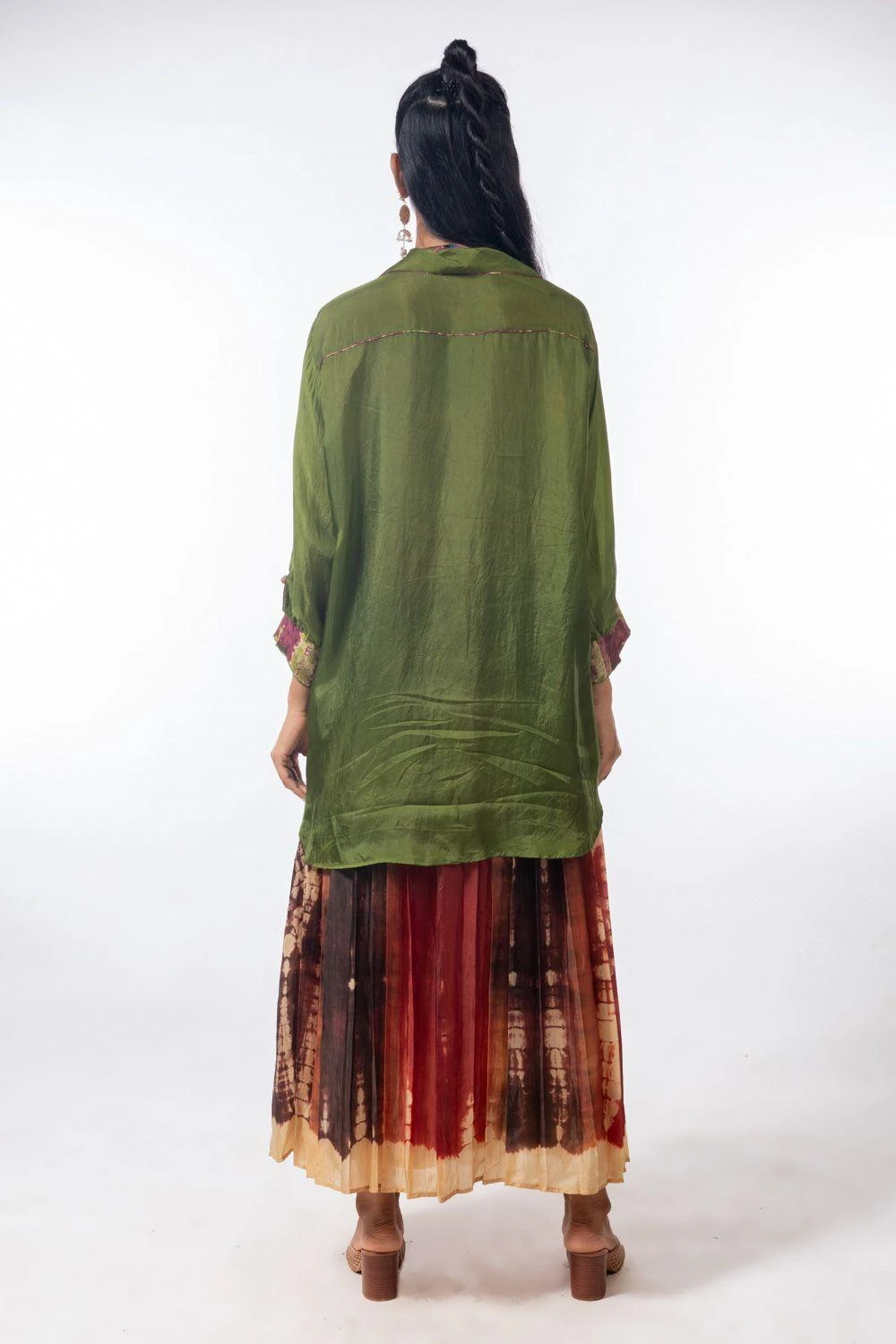 CAPISVIRLEO Moss Green Shirt 6 CAPISVIRLEO Moss Green Shirt - Image 4