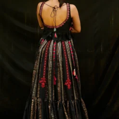 Chandrima Chanderi Embroidered Top -Outlet Loometta Store cfw20t16 3