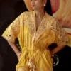 Chandrima Yellow Tie Dye Playsuit -Outlet Loometta Store ch1130 1