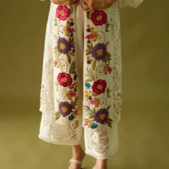 Chandrima Ivory Ruched Smocked Top -Outlet Loometta Store ch1228 4