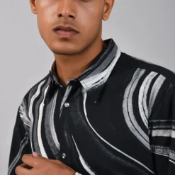 Countrymade Marble Printed Shirt -Outlet Loometta Store cm bob sh 04 4