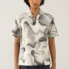 Countrymade Ivory Print Short Sleeves Shirt