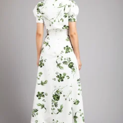 Gauri & Nainika Pouf Sleeved Printed Dress -Outlet Loometta Store gnd ss21 20 3