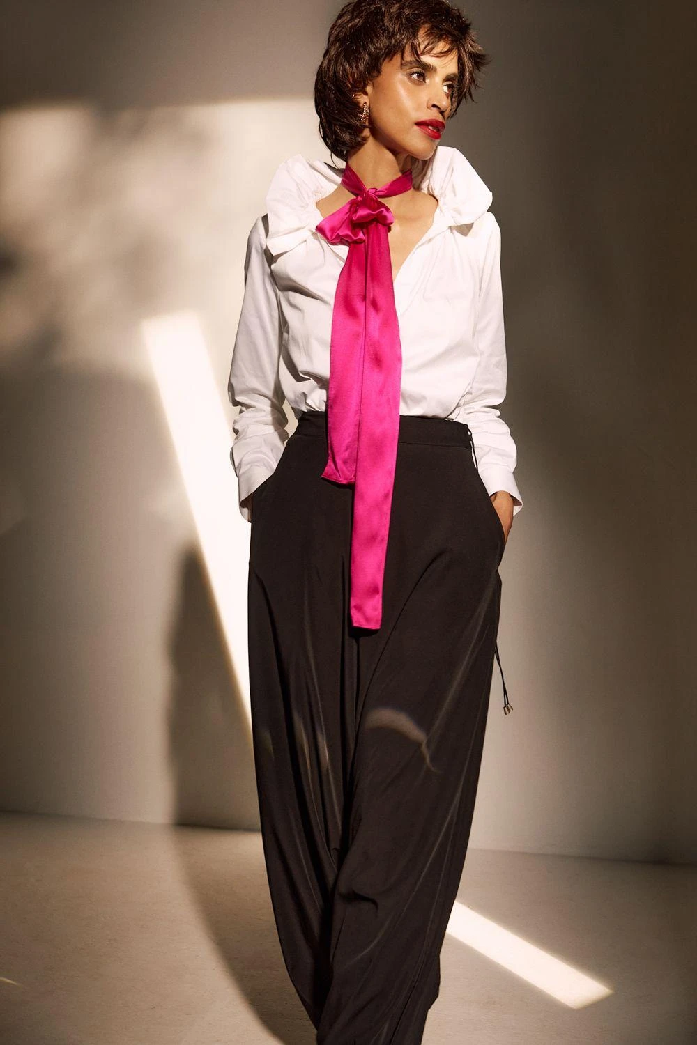 431-88 By Shweta Kapur Harem Black Pants 6 431-88 By Shweta Kapur Harem Black Pants - Image 4