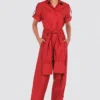 Ituvana Draped Jumpsuit 2 Ituvana Draped Jumpsuit -Outlet Loometta Store itu 4 1