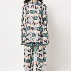 Two Point Two Green Mahjon Pants