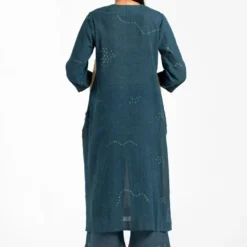 Medha Blue Cotton Pants -Outlet Loometta Store pa s21 bro 4 1