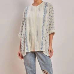 PATINE Hand Embroidered Chikankari Top With Lace Details -Outlet Loometta Store patine 15 2