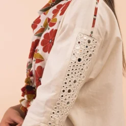 Pooja Keyur Two Tone Jumpsuit With Belt -Outlet Loometta Store pkabhla013 5