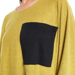 PS Pret By Payal Singhal Olive Green Asymetrical Top -Outlet Loometta Store ps tp0043 3